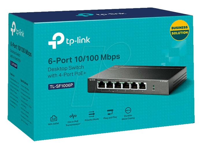 SWITCH TP-LINK TL-SF1006P - Image 6