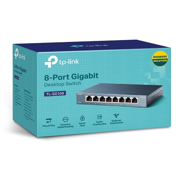 SWITCH TP-LINK TL-SG108 - Image 2