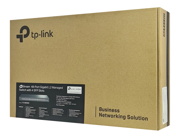 Διαχειριζόμενος διακόπτης TP-LINK JetStream L2 TL-SG3452, 48 θυρών, 4x SFP, Έκδ. 1.0 - Image 3