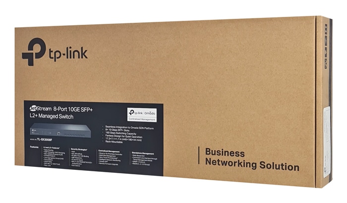 Διαχειριζόμενος διακόπτης TP-LINK L2+ TL-SX3008F, 8 θύρες 10Gbps SFP+, Έκδ. 1.0 - Image 5