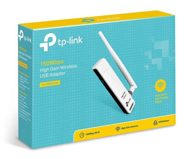 WIRELESS ADAPTER TP-LINK TL-WN722N - Image 2