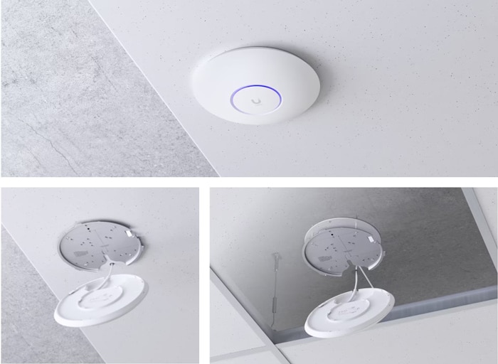 Ubiquiti Access Point UniFi U6 Pro, Wi-Fi 6, 5.300Mbps, 2,4/5GHz, PoE - Image 2