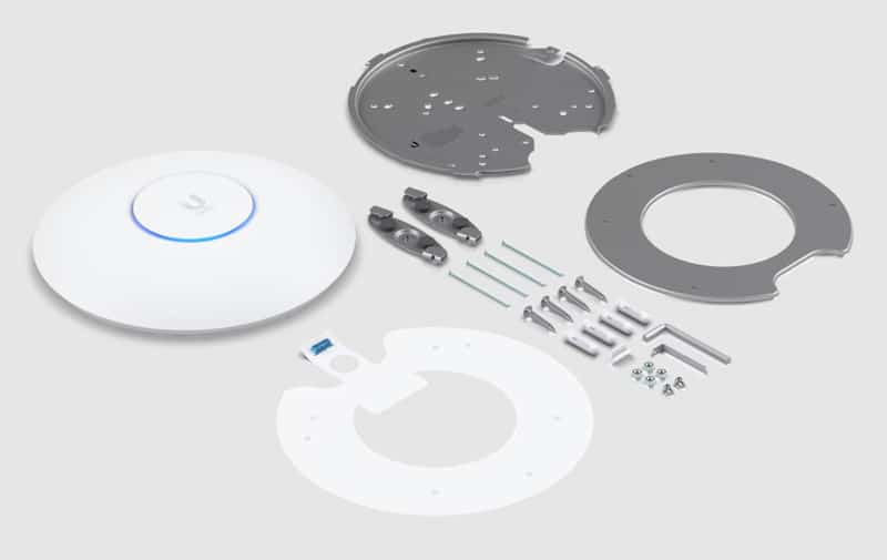Ubiquiti Access Point UniFi U6 Pro, Wi-Fi 6, 5.300Mbps, 2,4/5GHz, PoE - Image 5
