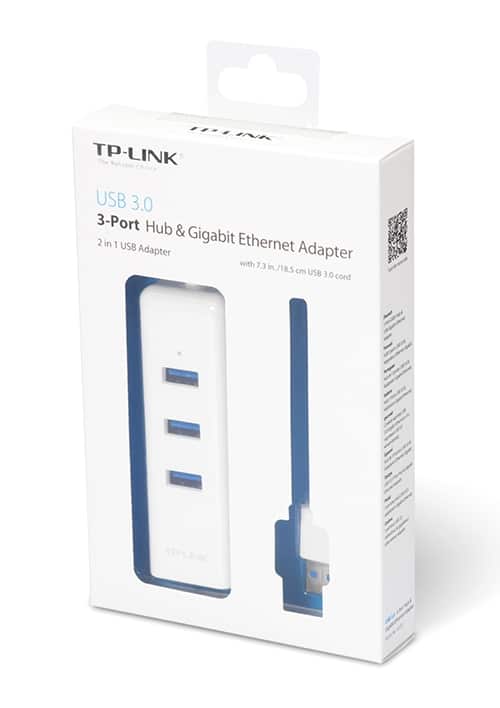 USB 3.0 to Gigabit Ethernet Adapt UE330 - Image 2