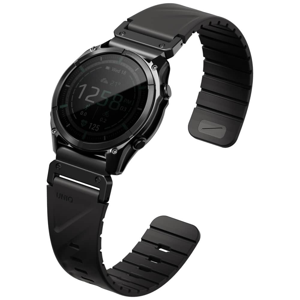 Λουράκι UNIQ Fluo x Smart-Fit για Garmin 26mm μαύρο - Image 4