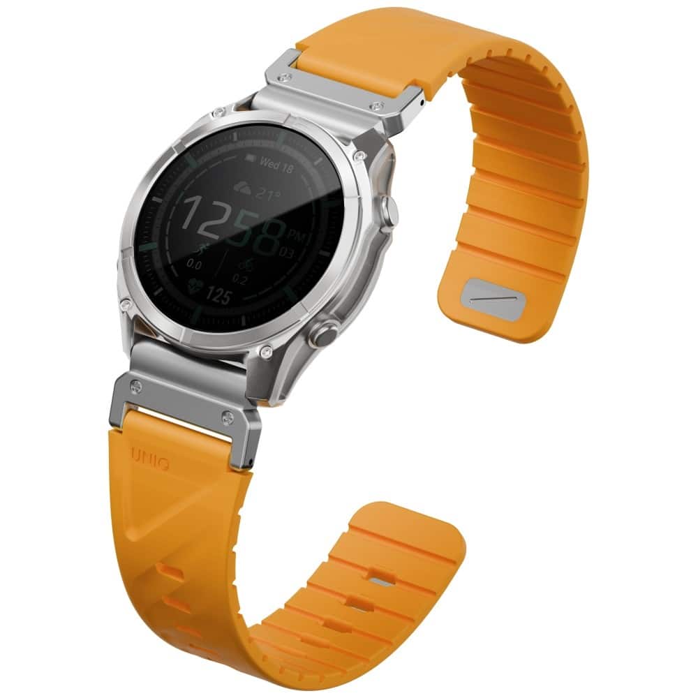 Λουράκι UNIQ Fluo x Smart-Fit για Garmin 22mm Πορτοκαλί - Image 4