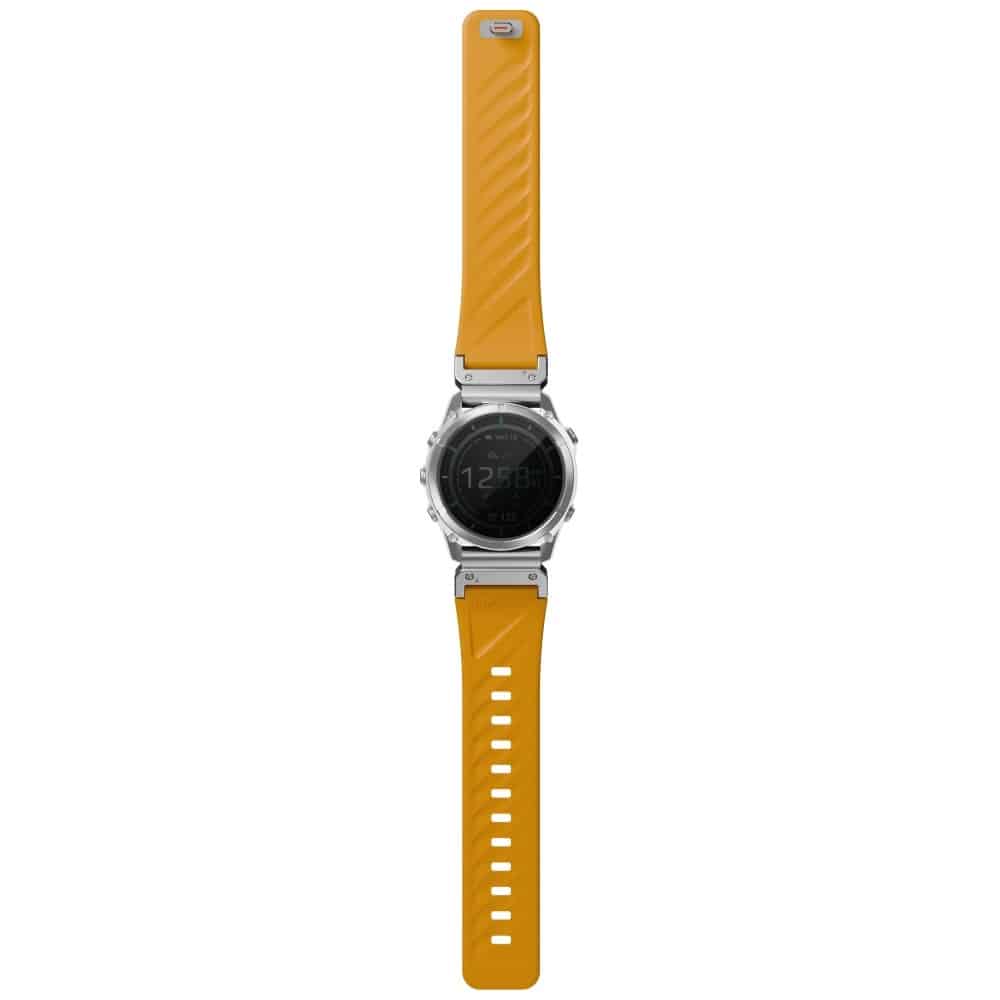 Λουράκι UNIQ Fluo x Smart-Fit για Garmin 22mm Πορτοκαλί - Image 5