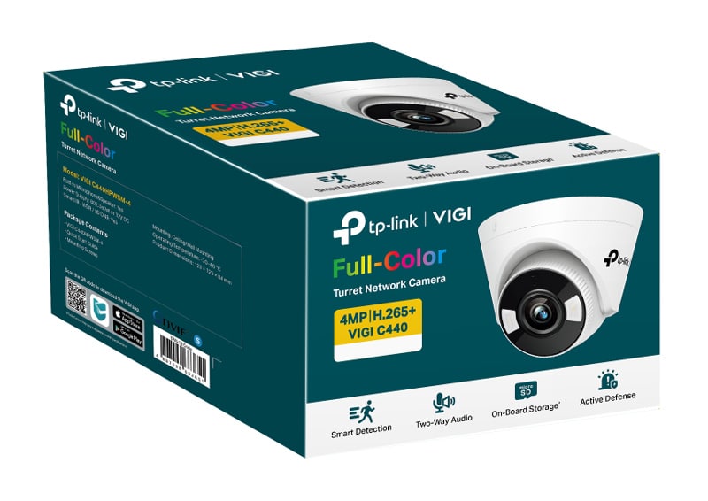 TP-LINK IP κάμερα VIGI C440, 4mm, 4MP, PoE, SD, Ver. 1.0 - Image 5