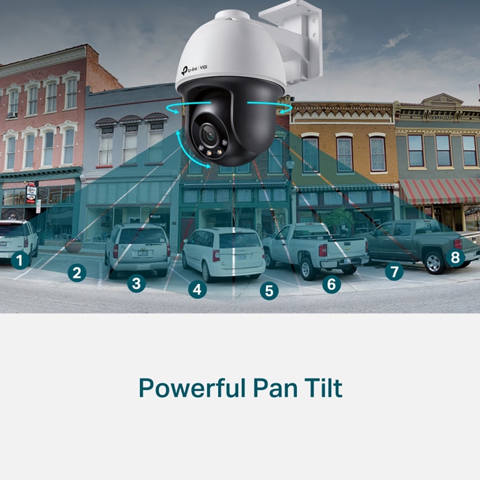 TP-LINK IP κάμερα VIGI C540, 4mm, 4MP, PoE, PTZ, IP66, SD, Ver. 2.0 - Image 3