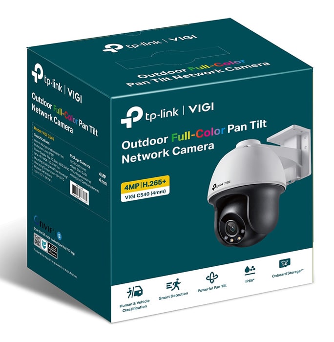 TP-LINK IP κάμερα VIGI C540, 4mm, 4MP, PoE, PTZ, IP66, SD, Ver. 2.0 - Image 9