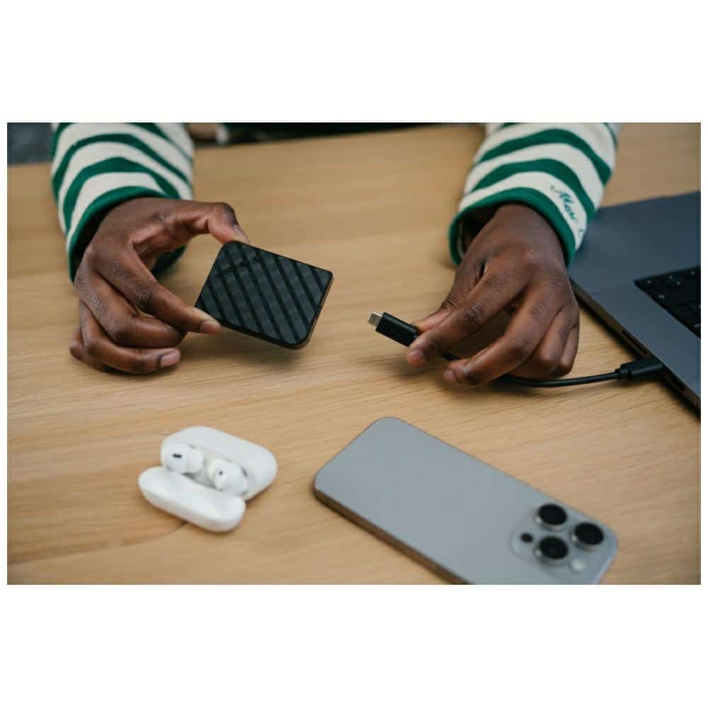 Εξωτερικός δίσκος SSD Verbatim Store n Go Mini Diamond USB-C 512GB μαύρος 32024 - Image 4