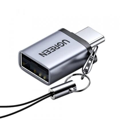 Προσαρμογέας OTG USB-C σε USB-A UGREEN US270 (50283), Γκρι