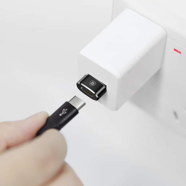 Προσαρμογέας USB-C σε USB-A Baseus, Μαύρος CAAOTG-01 - Image 3