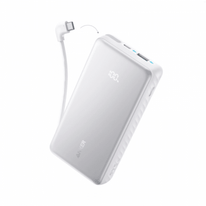 Powerbank Anker Zolo, 20000mAh, 22.5W, QC + PD, Λευκό A110EH21