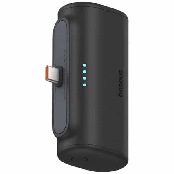 Powerbank Baseus Compact USB-C Έκδοση, 5000mAh, 20W, PD, Μαύρο P10068306113-00 - Image 6