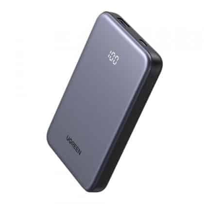 Φορτιστής UGREEN 75131B, 10000mAh, 22.5W, QC + PD, Γκρι
