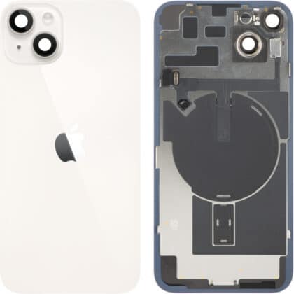 Κάλυμμα μπαταρίας / πίσω γυαλί για Apple iPhone 14 Plus, Starlight, pulled (βαθμού Α)