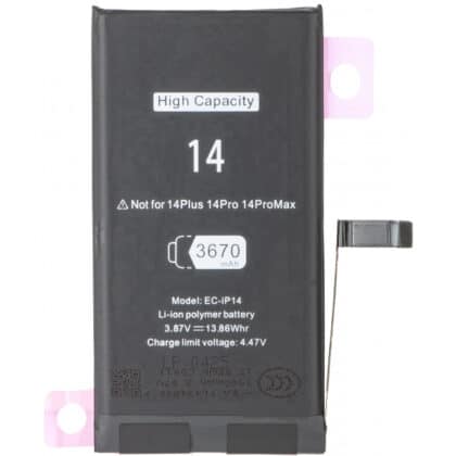 Μπαταρία για Apple iPhone 14, 3590mAh υψηλής χωρητικότητας