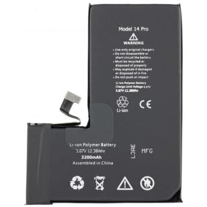 Μπαταρία για Apple iPhone 14 Pro, χωρητικότητας 3200mAh