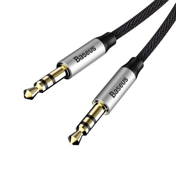 Καλώδιο ήχου 3,5 χιλ. σε 3,5 χιλ. Baseus Yiven M30, 1,5 μ., Μαύρο CAM30-CS1 - Image 2
