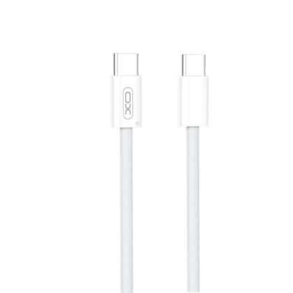 Καλώδιο USB-C σε USB-C XO DESIGN NB-Q260B, 60W, 3A, 1,5m, Λευκό