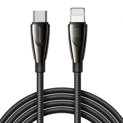 Καλώδιο USB-C σε Lightning Joyroom S-A31, 30W, 3A, 1,2m, Μαύρο