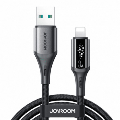 Καλώδιο USB-A σε Lightning Joyroom S-A60 StarTalk, 18W, 2.4A, 1.2m, Μαύρο