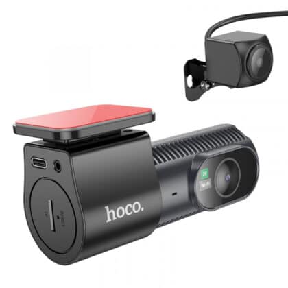 Ταμπλό + Κάμερα Πίσω Hoco DV8, 2K, Οθόνη LCD 1,47 ιντσών, Μαύρο