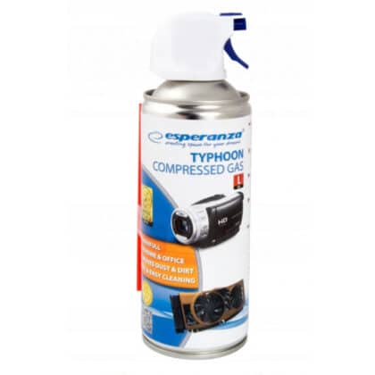 Compressed Air Spray Esperanza ES120, 400ml (Bulk συσκευασία)