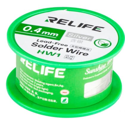 Σύρμα συγκόλλησης Relife HW1, 0.4mm, 40g
