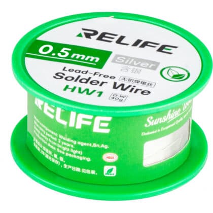 Σύρμα συγκόλλησης Relife HW1, 0.5mm, 40g