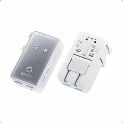 Φορτιστής τοίχου Anker Nano Travel, 20W, 3A, 2 x USB-A - 2 x USB-C, Λευκό A9215H21