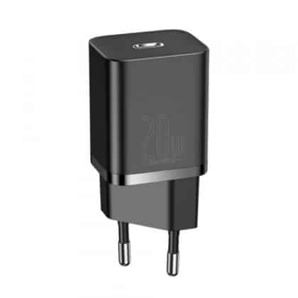 Φορτιστής τοίχου Baseus Super Si, 20W, 3A, 1 x USB-C, Μαύρο CCSUP-B01