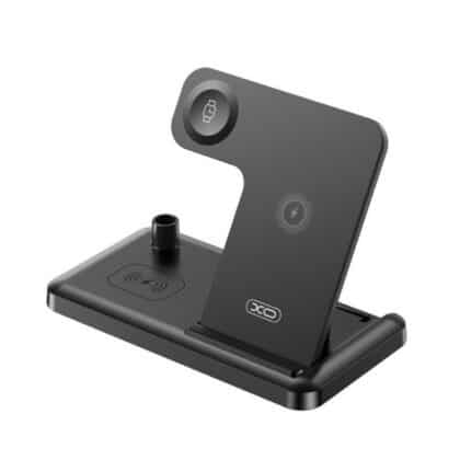 Ασύρματος φορτιστής XO DESIGN WX033 4 σε 1, 15W, 1.67A, Μαύρο