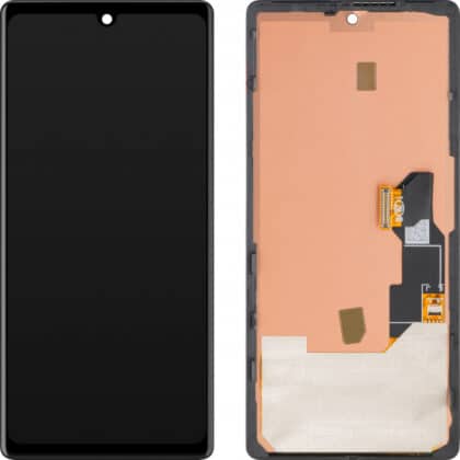 Μαύρη μονάδα οθόνης χωρίς πλαίσιο για Google Pixel 6a