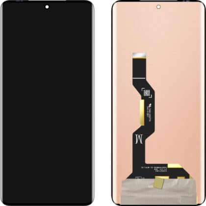 Μονάδα οθόνης LCD MP για Motorola Edge 50 / Edge 50 Pro, Έκδοση OLED, χωρίς πλαίσιο, Aftermarket, Μαύρο