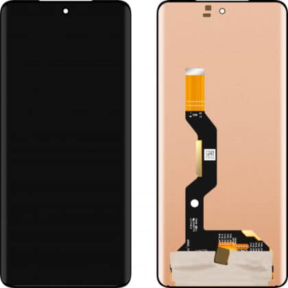 Μονάδα οθόνης LCD MP για Motorola Edge 60 Pro, χωρίς πλαίσιο, Aftermarket, μαύρο