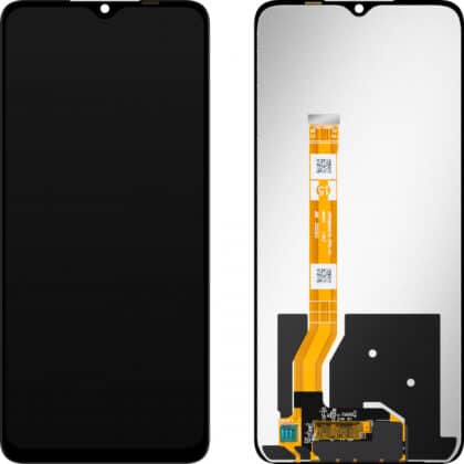 Μονάδα οθόνης LCD MP για Oppo A58 5G / A58x / A78 5G, χωρίς πλαίσιο, Aftermarket, μαύρο
