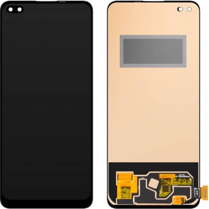 Μονάδα Οθόνης LCD MP για Oppo A93 / F17 Pro / Reno4 / Reno4 5G / Reno4 Lite, χωρίς Πλαίσιο, Aftermarket, Μαύρο