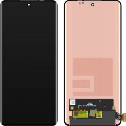Μονάδα οθόνης LCD MP για Realme 12 Pro, χωρίς πλαίσιο, Aftermarket, μαύρο