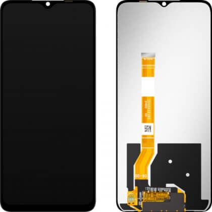 Μονάδα οθόνης LCD MP για Realme C35 / Narzo 50A, χωρίς πλαίσιο, Aftermarket, μαύρο