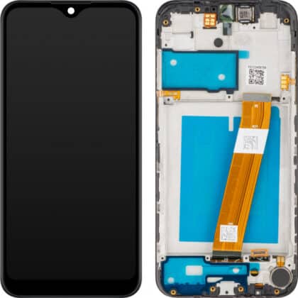 Μονάδα οθόνης LCD MP για Samsung Galaxy A01 A015, Έκδοση εκτός ΕΕ, Aftermarket, Μαύρο