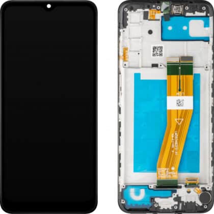 Μονάδα Οθόνης LCD MP για Samsung Galaxy A03s A037, Έκδοση G, Aftermarket, Μαύρο