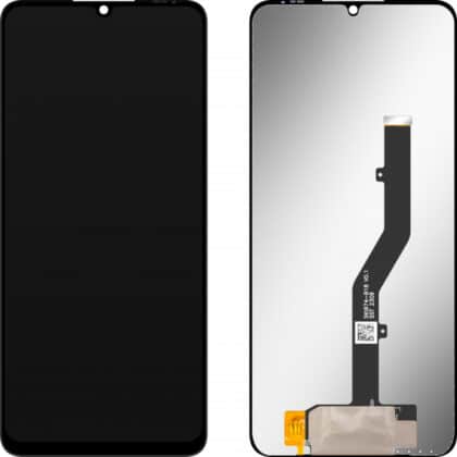 Μονάδα Οθόνης LCD MP για ZTE Blade A72 / A72s / V40 Vita, χωρίς Πλαίσιο, Aftermarket, Μαύρο