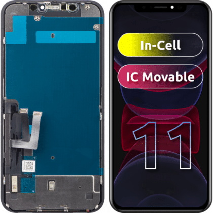 Μονάδα οθόνης LCD ZY για Apple iPhone 11, Έκδοση In-Cell IC, Μαύρο