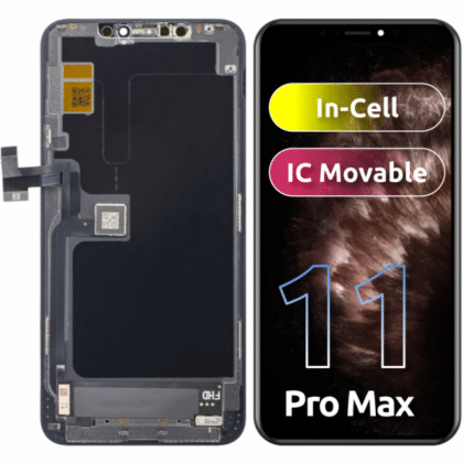 Μονάδα Οθόνης LCD ZY για Apple iPhone 11 Pro Max, Έκδοση In-Cell IC, Μαύρο
