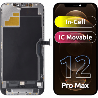 Μονάδα Οθόνης LCD ZY για Apple iPhone 12 Pro Max, Έκδοση In-Cell IC, Μαύρο