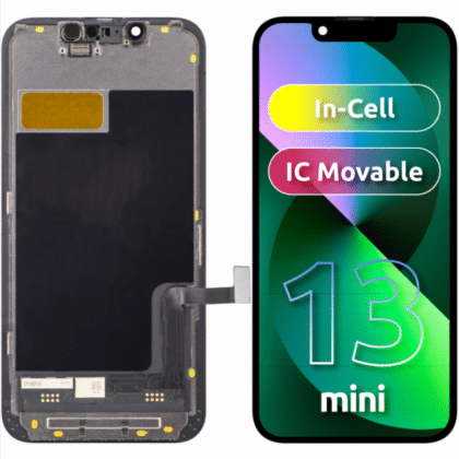 Μονάδα Οθόνης LCD ZY για Apple iPhone 13 mini, Έκδοση In-Cell IC, Μαύρο