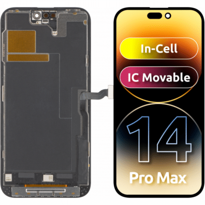 Μονάδα Οθόνης LCD ZY για Apple iPhone 14 Pro Max, Έκδοση In-Cell IC, Μαύρο