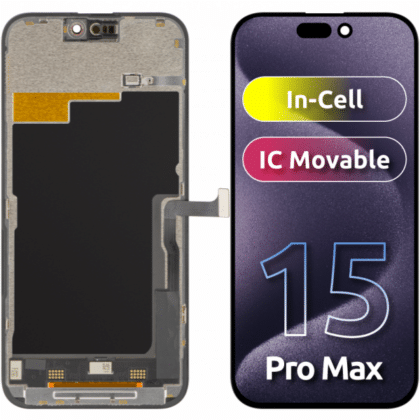 Μονάδα Οθόνης LCD ZY για Apple iPhone 15 Pro Max, Έκδοση In-Cell IC, Μαύρο